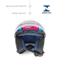 Capacete Fox Open Up Azul Tiffany - Segurança e Estilo para suas Aventuras - imagem 4