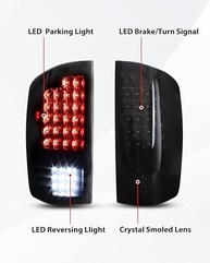 Luzes Traseiras LED Dodge Ram 1500/2500/3500 2002-2006: Upgrade Moderno e Seguro - imagem 5