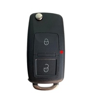 Chave Canivete VW Gol, Golf, Voyage, Polo, Fox 2 Botões com Lâmina - Upgrade Moderno! - imagem 5