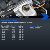 Sensor de Oxigênio O2 Upstream 15097 para Volvo 850, C70, S70, V70 (1995-1998) - Desempenho e Durabilidade Garantidos - imagem 3