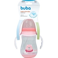 Copo com Alça Ursinho Buba Rosa 250ml - Seguro, Ergonômico e Livre de BPA - imagem 5