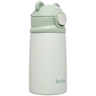 Copo Térmico Buba Ursinho Verde 320ml - Parede Dupla com Canudo Silicone - imagem 4