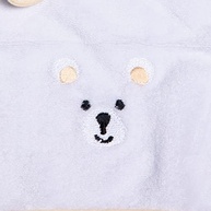 Paninho de Boca Atoalhado com Prendedor de Chupeta - Urso Karinho | 3 Unidades Macias e Absorventes para Bebês - imagem 5