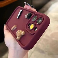Capinha Urso Fofa 3D para iPhone - imagem 3