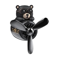Difusor de Ar para Carro Urso Piloto Giratório - Aromaterapia e Decoração Divertida - imagem 2