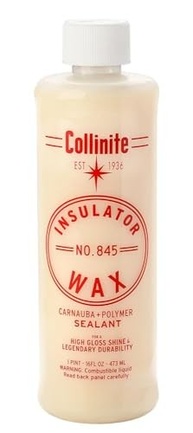 Collinite Cera isolante 845 - fácil de usar carnaúba + selante de cera de polímero - brilho alto + contas hidrofóbicas duráveis e proteção de tinta de longa duração para - imagem 2
