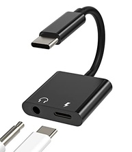 Adaptador USB-C 2 em 1: Áudio DAC e Carregamento Rápido para Samsung, LG, Pixel e iPad Pro - imagem 2