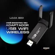 Adaptador Usb Wifi Wireless Dual Band Ac1200 5ghz e 2.4ghz 1200mbps Duas Antena - Qualidade Premium Ezc® - imagem 2