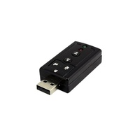 Adaptador de Som USB 7.1 5+ com Entrada P2 para Fone e Microfone - imagem 4