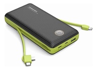 Power Bank Universal 20.000mAh: Carregamento Turbo Rápido com 2 USB + USB-C - imagem 1