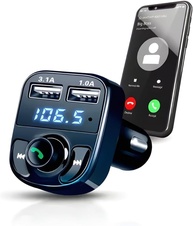 Adaptador Bluetooth Carro FM MP3: Carregador USB Duplo, Pen Drive e Cartão SD - imagem 3