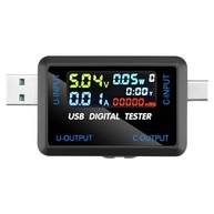 Testador Digital USB e Tipo-C Multifuncional: Monitore Tensão, Corrente e Capacidade - imagem 2
