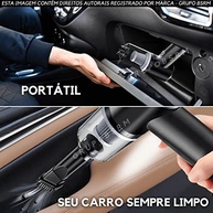 Aspirador Portátil REUUY Bivolt USB: Limpeza Rápida e Eficiente para Carro, PC e Mais! - imagem 5
