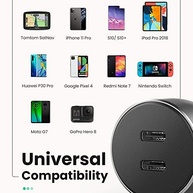 Carregador Veicular USB-C Duplo 40W: Potência e Estilo em Liga de Alumínio - imagem 4