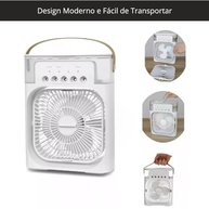 Mini Ar Condicionado Portátil USB com Umidificador e LED - Bivolt 110V/220V - imagem 4