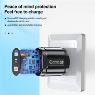 Carregador Rápido USB-C 20W: Power Delivery e QC 3.0 - imagem 2