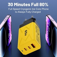 Carregador 65W USB-C: Rápido, Compacto e Seguro! - imagem 2