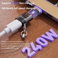 Adaptador USB-C 240W: Carregamento Turbo e Dados! - imagem 3
