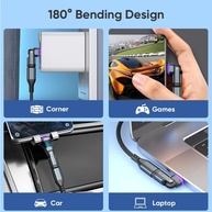 Adaptador USB-C 240W Magnético: Carregue Rápido! - imagem 3