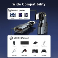Adaptador USB-C Magnético AUFU: Conecte Fácil! - imagem 3