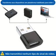 Adaptador USB-C OTG: Conecte e Carregue Rápido! - imagem 3