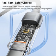 Cabo USB-C 100W Toocki: Carregamento Turbo! - imagem 3