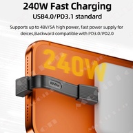 Cabo USB-C 240W: Carregamento Turbo e Dados! - imagem 3