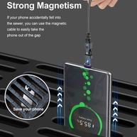 Cabo USB-C 240W: Carregamento Turbo e Magnético! - imagem 3