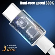 Cabo USB-C 30cm: Carregamento Rápido e Dados! - imagem 3