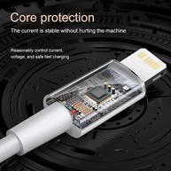 Cabo USB-C 30W: Carregamento Rápido iPhone/iPad - imagem 3