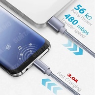Cabo USB-C 3A: Carregamento Rápido e Dados - imagem 3