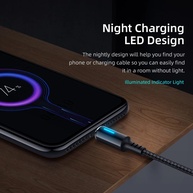 Cabo USB-C 3A com LED: Carregamento Turbo! - imagem 3