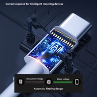 Cabo USB-C 60W: Carregamento Rápido e Display! - imagem 3