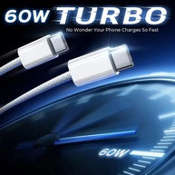 Cabo USB-C 60W: Carregamento Turbo para iPhone - imagem 3