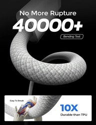 Cabo USB-C 60W: Carregamento Turbo! - imagem 3