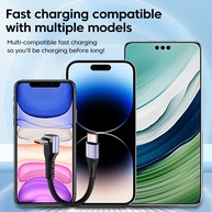Cabo USB-C 66/100W: Carregamento Turbo e Dados! - imagem 3