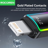 Cabo USB-C Lightning Rocoren 27W: Carregamento Turbo! - imagem 3
