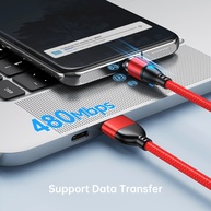 Cabo USB-C Magnético AUFU 3A: Carregamento Turbo! - imagem 3