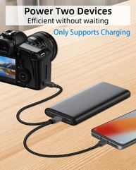 Cabo USB-C Y Splitter: Carregue 2 Dispositivos! - imagem 3