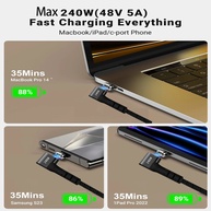 Cabo Magnético USB-C 240W: Carregamento Turbo! - imagem 2