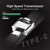 Adaptador Elough: Leitor de Cartão Micro SD para USB-C - imagem 4