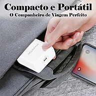 Carregador Turbo 35W H'maston: Carga Rápida USB-C - imagem 2