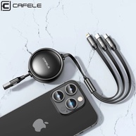Cabo USB 3x1 Retrátil CAFELE: Carregue Tudo! - imagem 3