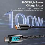 Cabo USB Turbo 66W/100W: Carregue Rápido! - imagem 3