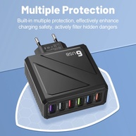 Carregador USB 6 Portas: Carga Rápida 3.1A - imagem 3