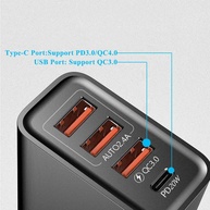 Carregador USB 60W 4 Portas: Carga Rápida! - imagem 3