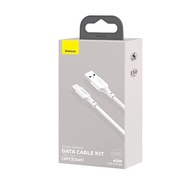 Kit 2x Cabos Baseus USB-A para USB-C 1.5m: Carregamento Rápido e Transferência de Dados ⚡ - imagem 3