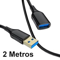 Extensor USB 3.0 2 Metros: Conexão Rápida e Confiável para Seus Dispositivos - imagem 3