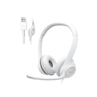 Headset com fio USB Logitech H390 com Almofadas Confortáveis, Controles de Áudio Integrado e Microfone com Redução de Ruído - Preto - imagem 1