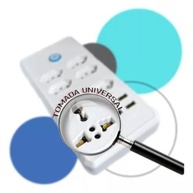 Régua de Energia Premium: 6 Tomadas + 4 USB, Proteção contra Raios e Sobrecarga | 2m Bivolt 2500W - imagem 3